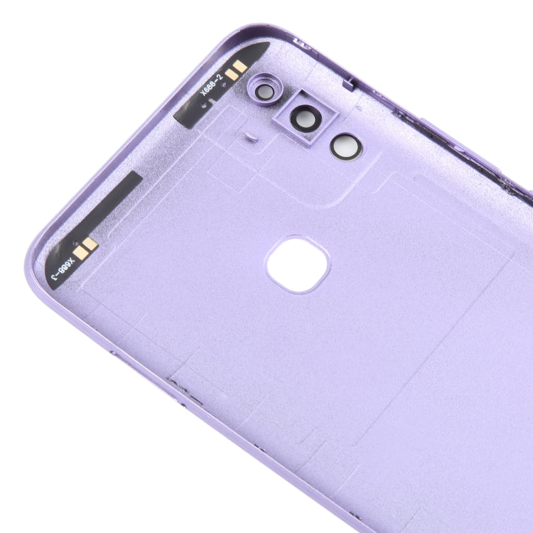 For Infinix Hot 10 Play Original Battery Back Cover(Purple) - Back Cover by PMc TechLife | Online Shopping South Africa | PMc TechLife | Buy Now Pay Later Mobicred
