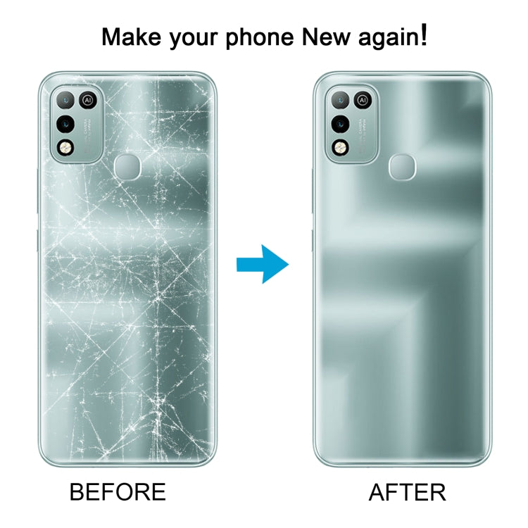 For Infinix Hot 10 Play Original Battery Back Cover(Green) - Back Cover by PMc TechLife | Online Shopping South Africa | PMc TechLife | Buy Now Pay Later Mobicred