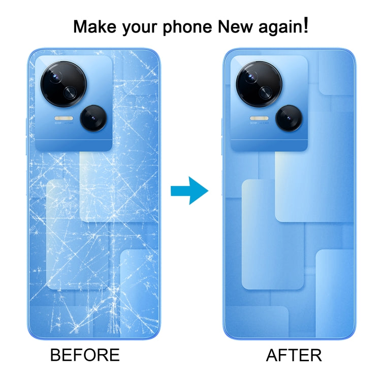 For Tecno Spark 10 5G Original Battery Back Cover(Blue) - Back Cover by PMc TechLife | Online Shopping South Africa | PMc TechLife | Buy Now Pay Later Mobicred