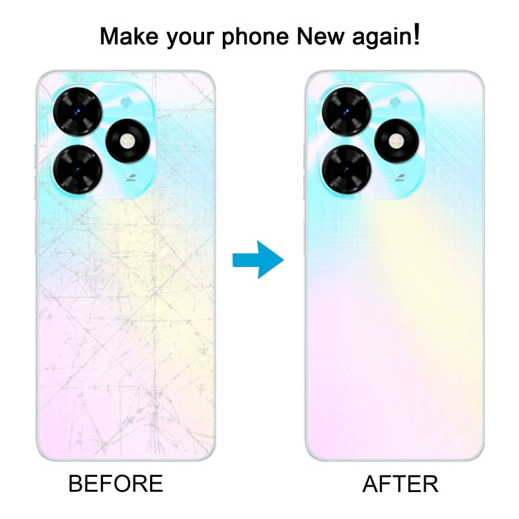 For Tecno Spark 20C Original Battery Back Cover(White) - Back Cover by PMc TechLife | Online Shopping South Africa | PMc TechLife | Buy Now Pay Later Mobicred
