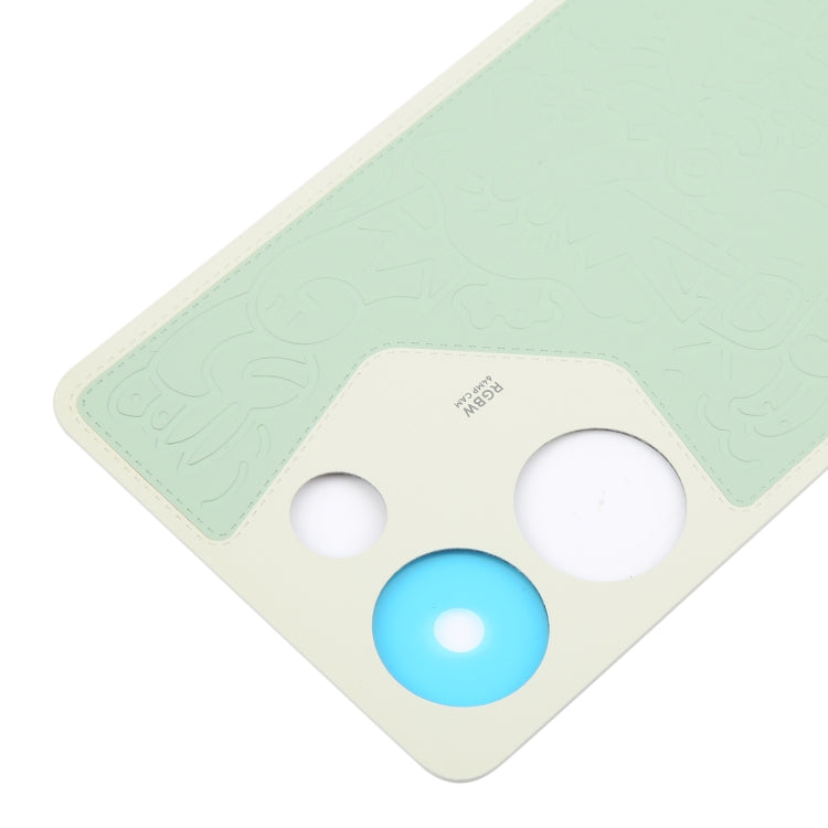 For Tecno Camon 20 Original Battery Back Cover(Green) - Back Cover by PMc TechLife | Online Shopping South Africa | PMc TechLife | Buy Now Pay Later Mobicred