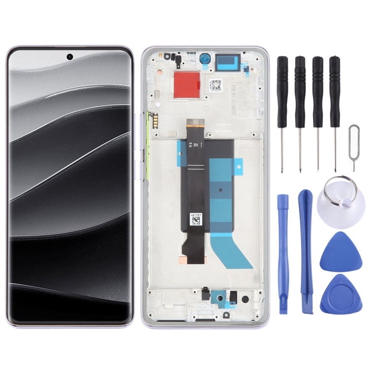 For Xiaomi Redmi Note 14 Pro 5G Original LCD Screen Digitizer Full Assembly with Frame (Purple) - LCD Screen by PMC TechLife | Online Shopping South Africa | PMC TechLife | Buy Now Pay Later Mobicred