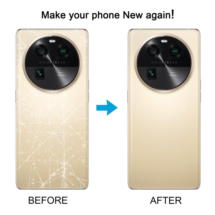 For OPPO Find X6 OEM Battery Back Cover(Blue) - Back Cover by PMc TechLife | Online Shopping South Africa | PMc TechLife | Buy Now Pay Later Mobicred