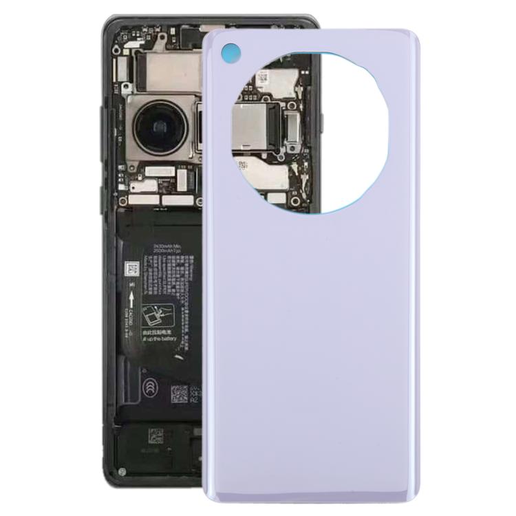 For OPPO Find X7 OEM Battery Back Cover(Purple) - Back Cover by PMc TechLife | Online Shopping South Africa | PMc TechLife | Buy Now Pay Later Mobicred