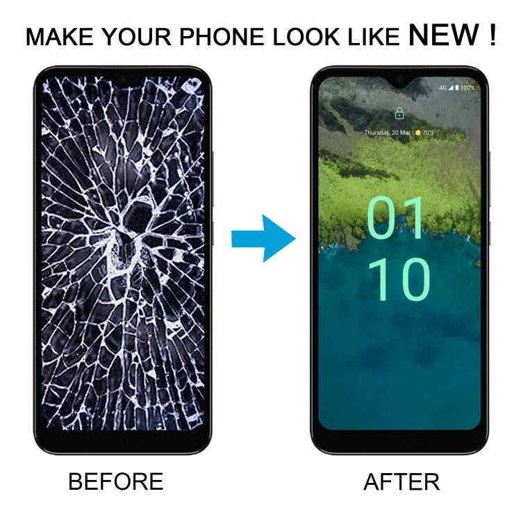 For Nokia C110 OEM LCD Screen with Digitizer Full Assembly - LCD Screen by PMC TechLife | Online Shopping South Africa | PMC TechLife