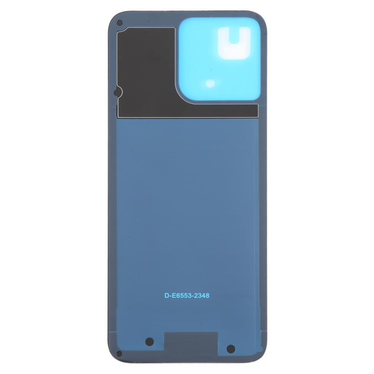 For ZTE Axon 50 Lite 8050 Glass Battery Back Cover(Black) - For ZTE by PMc TechLife | Online Shopping South Africa | PMc TechLife | Buy Now Pay Later Mobicred