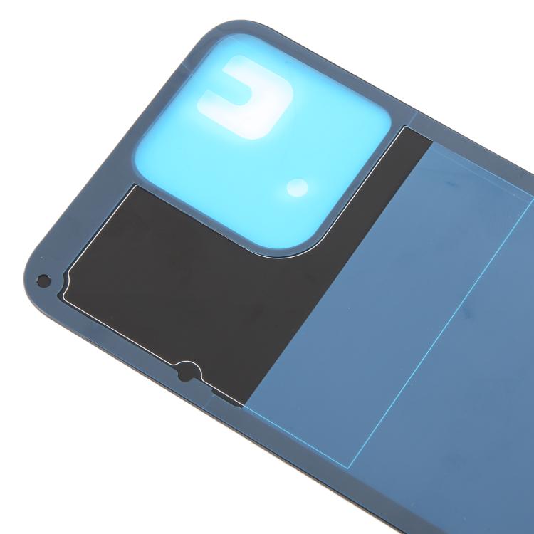 For ZTE Axon 50 Lite 8050 Glass Battery Back Cover(Black) - For ZTE by PMc TechLife | Online Shopping South Africa | PMc TechLife | Buy Now Pay Later Mobicred