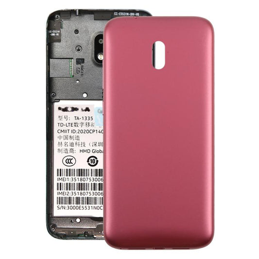 For Nokia C1 Plus Original Battery Back Cover(Red) - Back Cover by PMC Jewellery | Online Shopping South Africa | PMC Jewellery | Buy Now Pay Later Mobicred