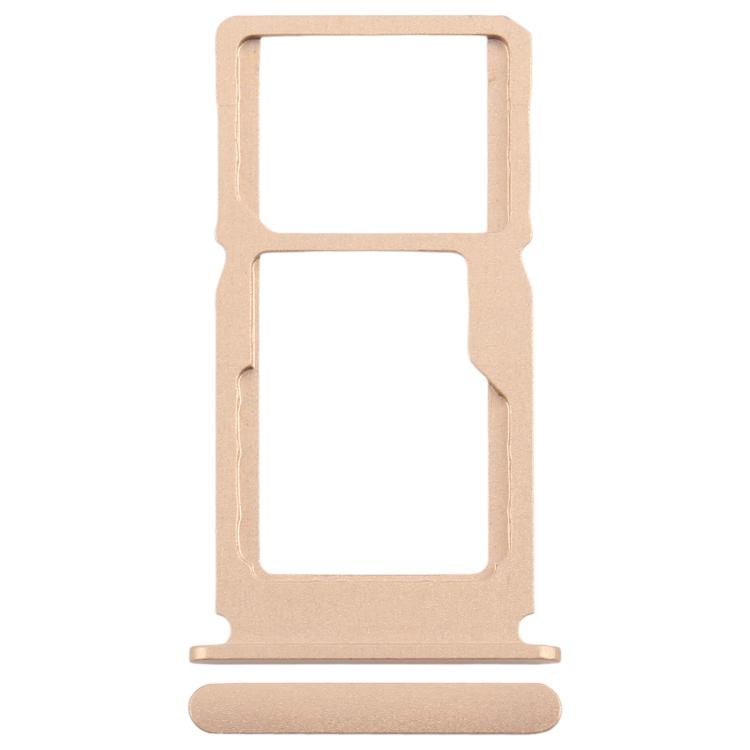 For Nokia G50 Original SIM Card Tray + SIM Card Tray / Micro SD Card Tray (Gold) - Card Tray by PMc TechLife | Online Shopping South Africa | PMc TechLife | Buy Now Pay Later Mobicred