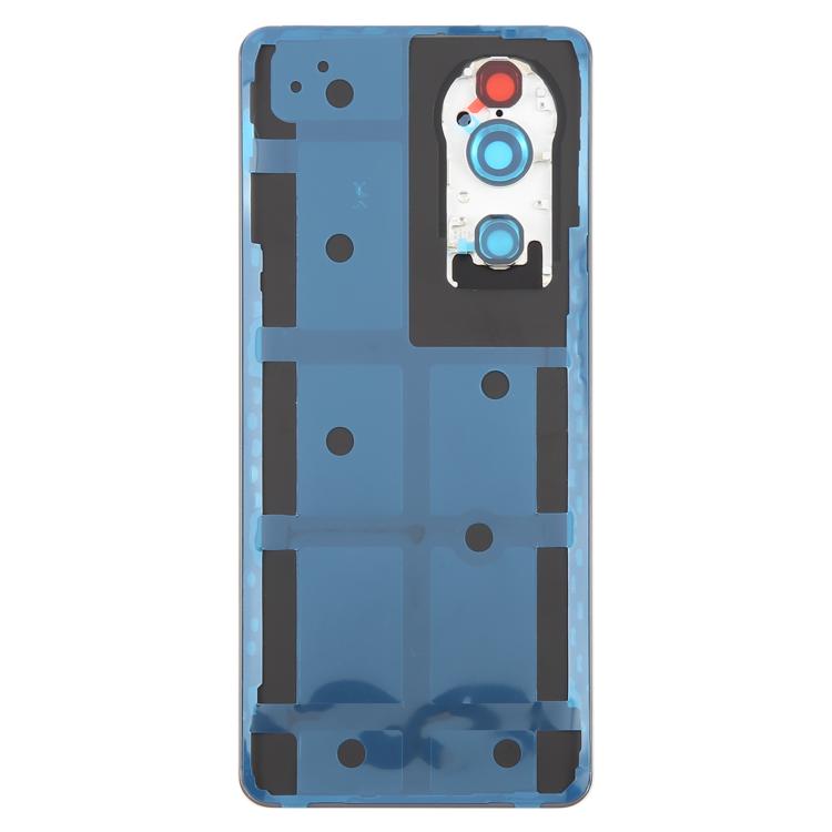 For vivo V40 Pro Battery Back Cover with Camera Lens Cover(Gray) - Back Cover by PMc TechLife | Online Shopping South Africa | PMc TechLife | Buy Now Pay Later Mobicred