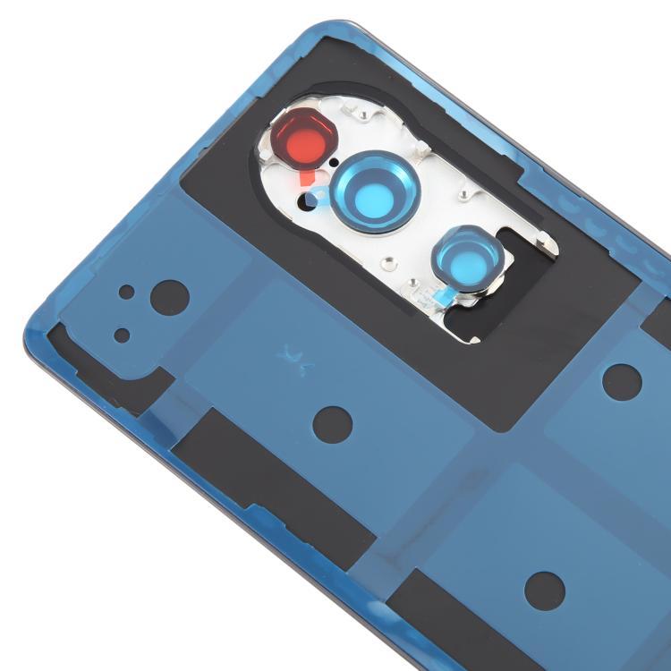 For vivo V40 Pro Battery Back Cover with Camera Lens Cover(Gray) - Back Cover by PMc TechLife | Online Shopping South Africa | PMc TechLife | Buy Now Pay Later Mobicred