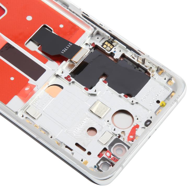 For Huawei P40 Pro TFT LCD Screen Digitizer Full Assembly with Frame, Not Supporting Fingerprint Identification (Silver) - LCD Screen by PMc TechLife | Online Shopping South Africa | PMc TechLife | Buy Now Pay Later Mobicred