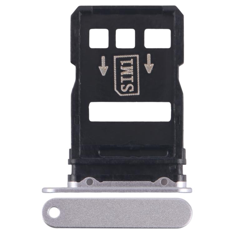 For ZTE nubia RedMagic 8 Pro NX729J SIM Card Tray + SIM Card Tray (Silver) - For ZTE by PMc TechLife | Online Shopping South Africa | PMc TechLife | Buy Now Pay Later Mobicred