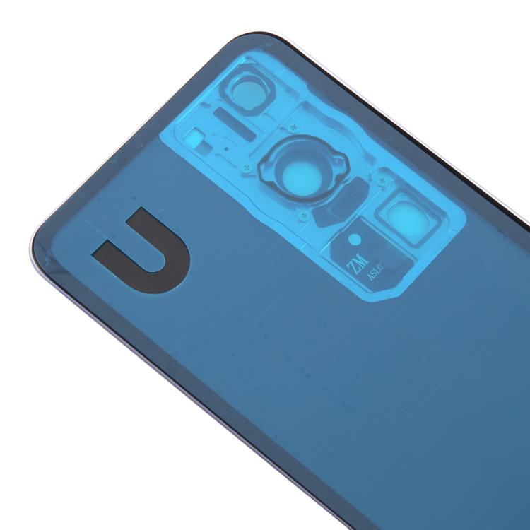 For Huawei P60 Pro Battery Back Cover with Camera Lens Cover(Purple) - Back Cover by PMc TechLife | Online Shopping South Africa | PMc TechLife | Buy Now Pay Later Mobicred