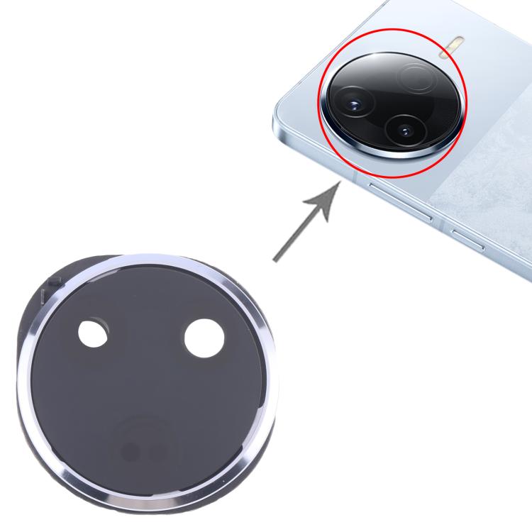 For Xiaomi Redmi K80 Original Rear Camera Lens Cover (Silver) - Camera by PMc TechLife | Online Shopping South Africa | PMc TechLife | Buy Now Pay Later Mobicred