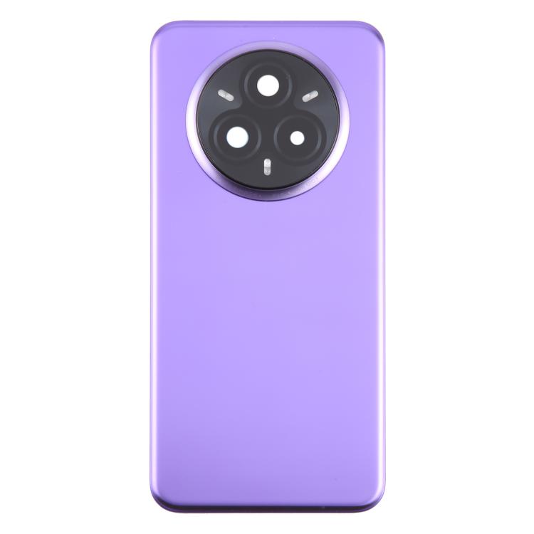 For Realme 14 Pro+ Original Battery Back Cover with Camera Lens Cover(Purple) - Back Cover by PMc TechLife | Online Shopping South Africa | PMc TechLife | Buy Now Pay Later Mobicred