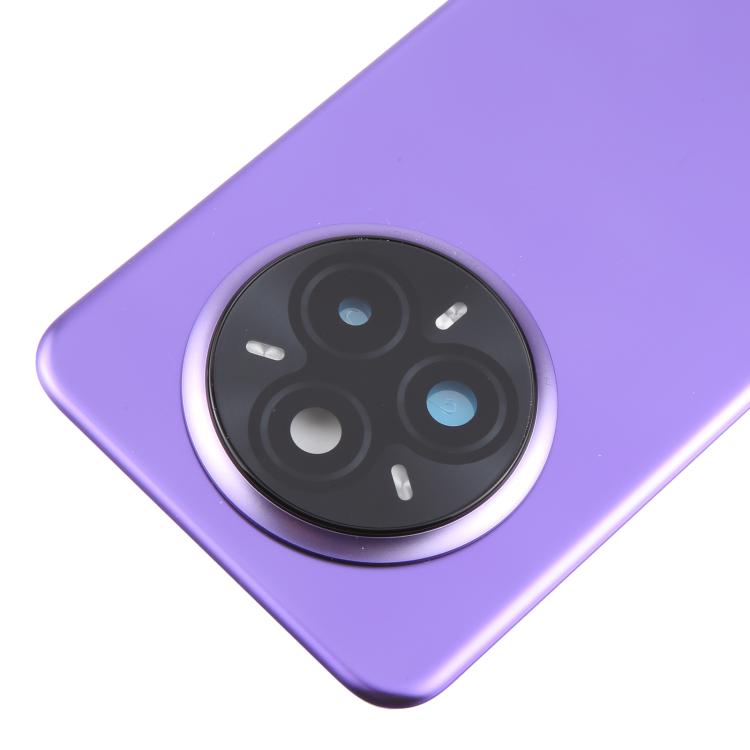 For Realme 14 Pro+ Original Battery Back Cover with Camera Lens Cover(Purple) - Back Cover by PMc TechLife | Online Shopping South Africa | PMc TechLife | Buy Now Pay Later Mobicred