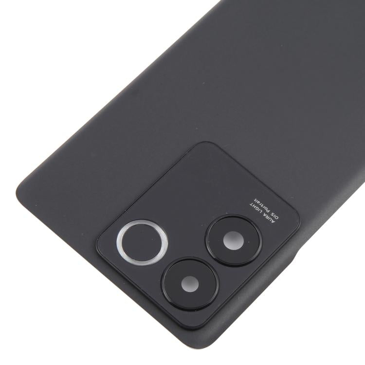 For vivo S17e Battery Back Cover with Camera Lens Cover(Black) - Back Cover by PMc TechLife | Online Shopping South Africa | PMc TechLife | Buy Now Pay Later Mobicred