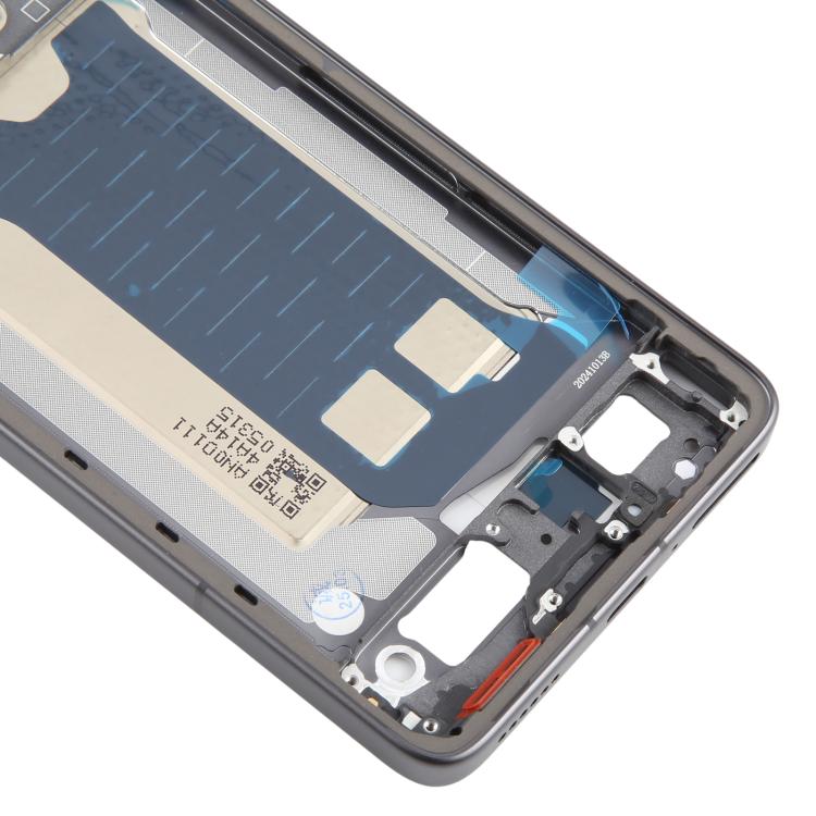 For Xiaomi Redmi K80 Original Middle Frame Bezel Plate (Black) - Frame Bezel Plate by PMc TechLife | Online Shopping South Africa | PMc TechLife | Buy Now Pay Later Mobicred