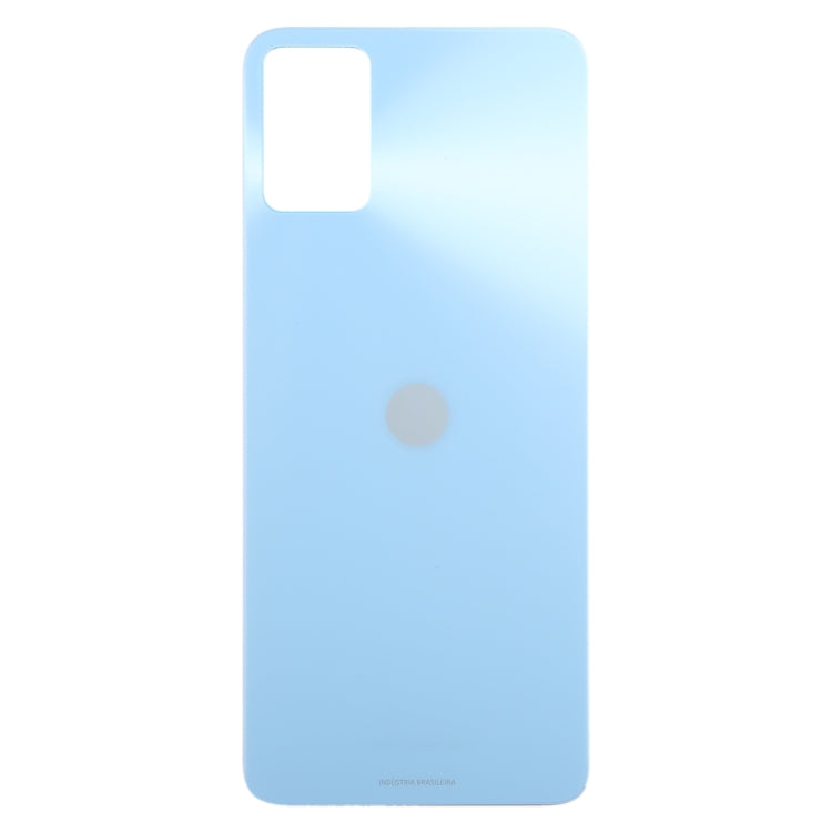 For Motorola Moto E22i Original Battery Back Cover(Light Blue) - Back Cover by PMC Jewellery | Online Shopping South Africa | PMC Jewellery