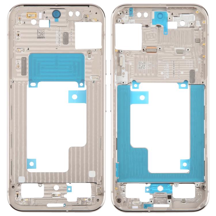 For Google Pixel 9 Pro XL Original Middle Frame Bezel Plate (Gold) - Frame Bezel Plate by PMc TechLife | Online Shopping South Africa | PMc TechLife | Buy Now Pay Later Mobicred