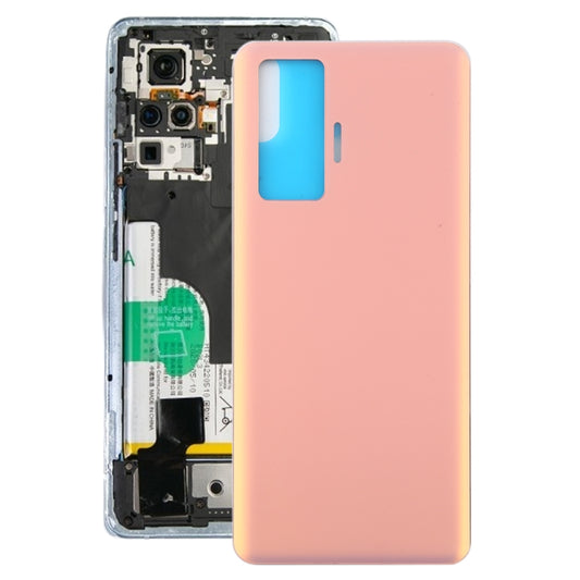 For Vivo X50 5G / V2001A Battery Back Cover (Pink) - Back Cover by PMC Jewellery | Online Shopping South Africa | PMC Jewellery | Buy Now Pay Later Mobicred