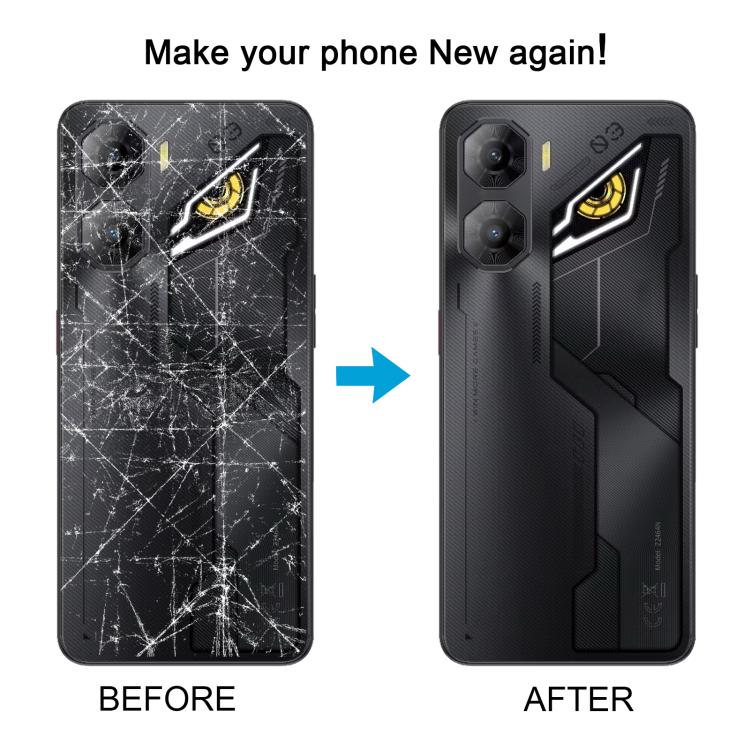 For ZTE nubia Neo 3 Plastic Battery Back Cover with Middle Frame / Camera Lens Cover(Silver) - free shipping - PMC TechLife - Order now!