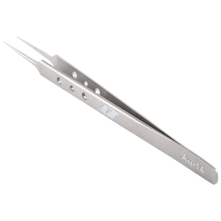 Aaa-14 Precision Repair Tweezers Long Pointed Stainless Steel - Tweezers by PMC Jewellery | Online Shopping South Africa | PMC Jewellery | Buy Now Pay Later Mobicred