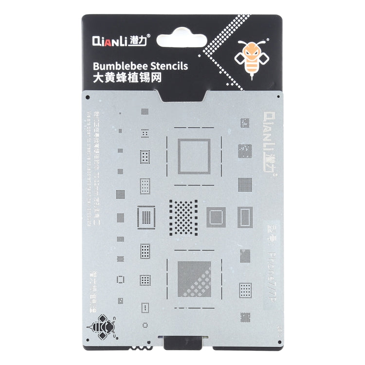 Qianli QS03 Bumblebee Stencils BGA Reballing Planting Tin Plate For iPhone 7/7 Plus - free shipping - PMC TechLife - Order now!
