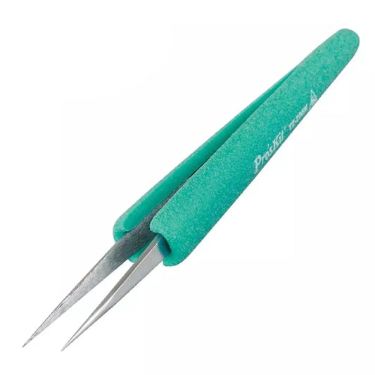 TZ-205N Anti-Static Anti-Skid Long Tip Tweezers - Tweezers by PMC Jewellery | Online Shopping South Africa | PMC Jewellery | Buy Now Pay Later Mobicred