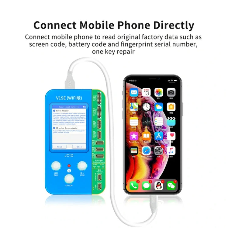 JC V1SE Mobile Phone Code Reading Programmer Set For iPhone - free shipping - PMC TechLife - Order now!