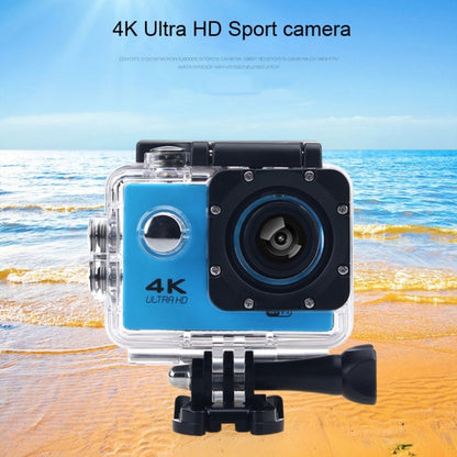 HAMTOD H9A HD 4K WiFi Sport Camera with Waterproof Case, Generalplus 4247, 2.0 inch LCD Screen, 120 Degree Wide Angle Lens (White) - HAMTOD by HAMTOD | Online Shopping South Africa | PMC Jewellery | Buy Now Pay Later Mobicred