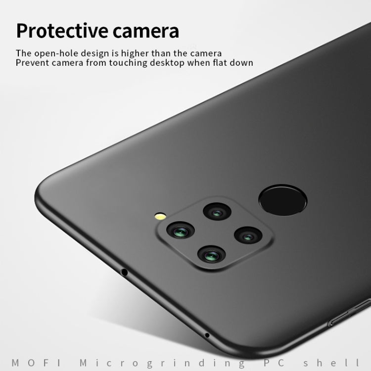 For Xiaomi Redmi 10X 4G MOFI Frosted PC Ultra-thin Hard Case(Red) - Xiaomi Cases by MOFI | Online Shopping South Africa | PMC TechLife | Buy Now Pay Later Mobicred