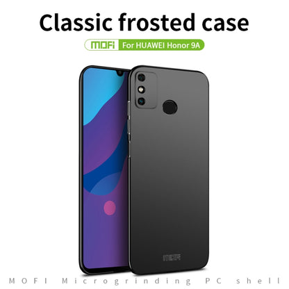 For Huawei Honor 9A MOFI Frosted PC Ultra-thin Hard Case(Black) - Honor Cases by MOFI | Online Shopping South Africa | PMC Jewellery