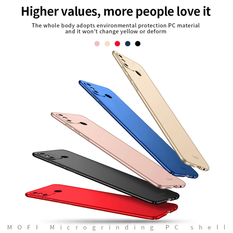 For Huawei Honor 9A MOFI Frosted PC Ultra-thin Hard Case(Red) - free shipping - PMC TechLife - Order now!