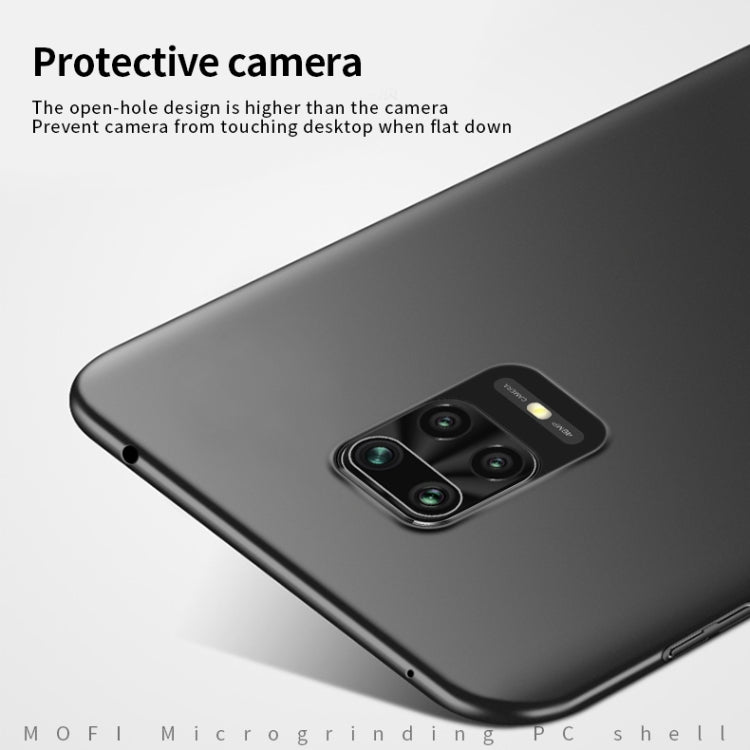 For Xiaomi RedMi Note9S/Note9Pro  MOFI Frosted PC Ultra-thin Hard C(Blue) - Xiaomi Cases by MOFI | Online Shopping South Africa | PMC TechLife | Buy Now Pay Later Mobicred