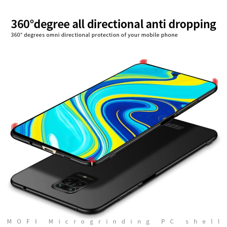 For Xiaomi RedMi Note9S/Note9Pro  MOFI Frosted PC Ultra-thin Hard C(Blue) - Xiaomi Cases by MOFI | Online Shopping South Africa | PMC TechLife | Buy Now Pay Later Mobicred