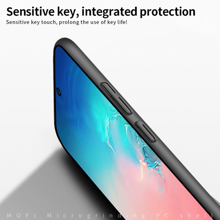 For Samsung Galaxy A91/S10Lite MOFI Frosted PC Ultra-thin Hard C(Black) - Galaxy Phone Cases by MOFI | Online Shopping South Africa | PMC TechLife | Buy Now Pay Later Mobicred
