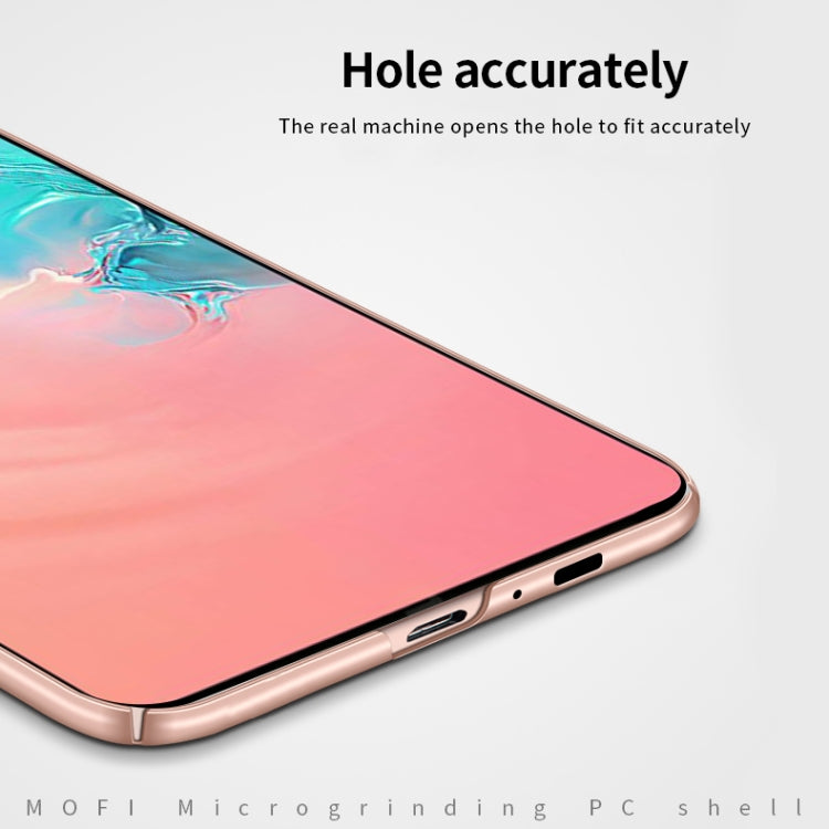 For Samsung Galaxy A91/S10Lite MOFI Frosted PC Ultra-thin Hard C(Black) - Galaxy Phone Cases by MOFI | Online Shopping South Africa | PMC TechLife | Buy Now Pay Later Mobicred