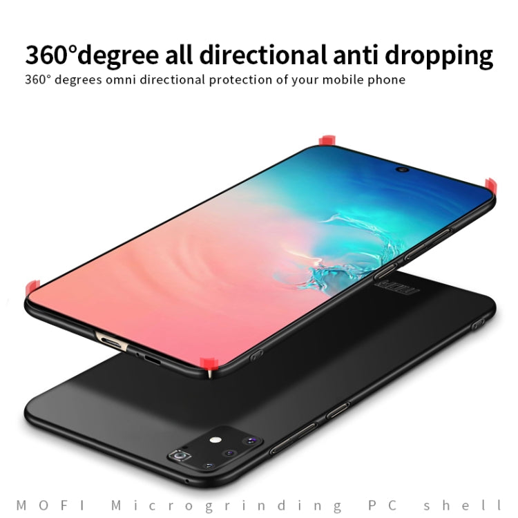 For Samsung Galaxy A91/S10Lite MOFI Frosted PC Ultra-thin Hard C(Blue) - Galaxy Phone Cases by MOFI | Online Shopping South Africa | PMC TechLife | Buy Now Pay Later Mobicred