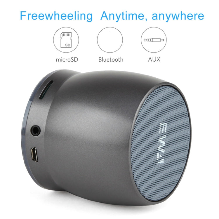 EWA A150 Portable Mini Bluetooth Speaker Wireless Hifi Stereo Strong Bass Music Boom Box Metal Subwoofer, Support Micro SD Card & 3.5mm AUX(Rose Gold) - Desktop Speaker by EWA | Online Shopping South Africa | PMC Jewellery | Buy Now Pay Later Mobicred