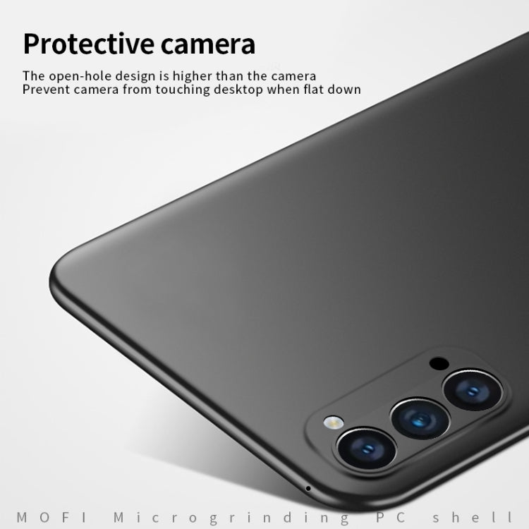 For OPPO Reno4 Pro MOFI Frosted PC Ultra-thin Hard Case(Rose Gold) - OPPO Cases by MOFI | Online Shopping South Africa | PMC TechLife | Buy Now Pay Later Mobicred