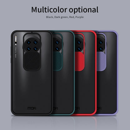 For Huawei Mate 30 Pro MOFI Xing Dun Series PC + TPU Anti-peep Waterproof And Anti-drop All-inclusive Protective Shell, Translucent Frosted(Red) - Huawei Cases by MOFI | Online Shopping South Africa | PMC Jewellery