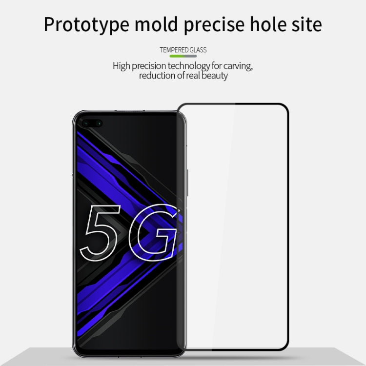 For Huawei Honor Play4 Pro MOFI 9H 2.5D Full Screen Tempered Glass Film(Black) - Honor Tempered Glass by MOFI | Online Shopping South Africa | PMC Jewellery