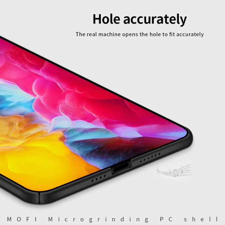 For iPhone 12 Pro Max MOFI Frosted PC Ultra-thin Hard Case(Rose gold) - iPhone 12 Pro Max Cases by MOFI | Online Shopping South Africa | PMC TechLife