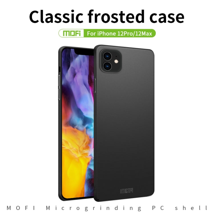 For iPhone 12 / 12 Pro MOFI Frosted PC Ultra-thin Hard Case(Rose gold) - free shipping - PMC TechLife - Order now!