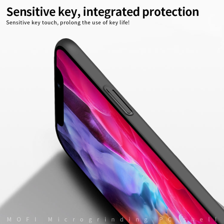 For iPhone 12 / 12 Pro MOFI Frosted PC Ultra-thin Hard Case(Rose gold) - free shipping - PMC TechLife - Order now!