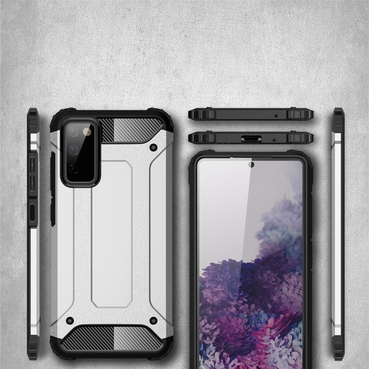 For Samsung Galaxy S20 FE 5G / S20 Lite Magic Armor TPU + PC Combination Case(Black) - free shipping - PMC TechLife - Order now!
