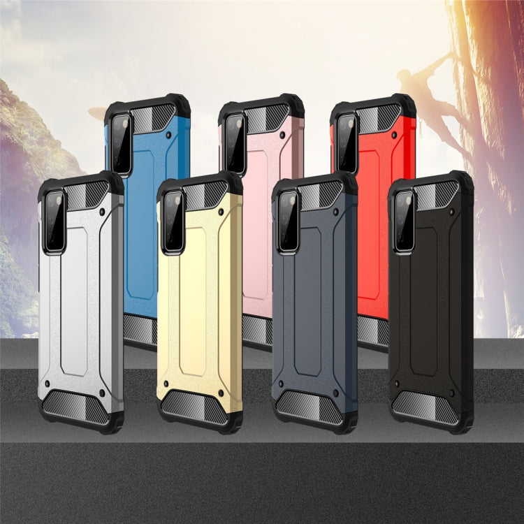 For Samsung Galaxy S20 FE 5G / S20 Lite Magic Armor TPU + PC Combination Case(Black) - free shipping - PMC TechLife - Order now!