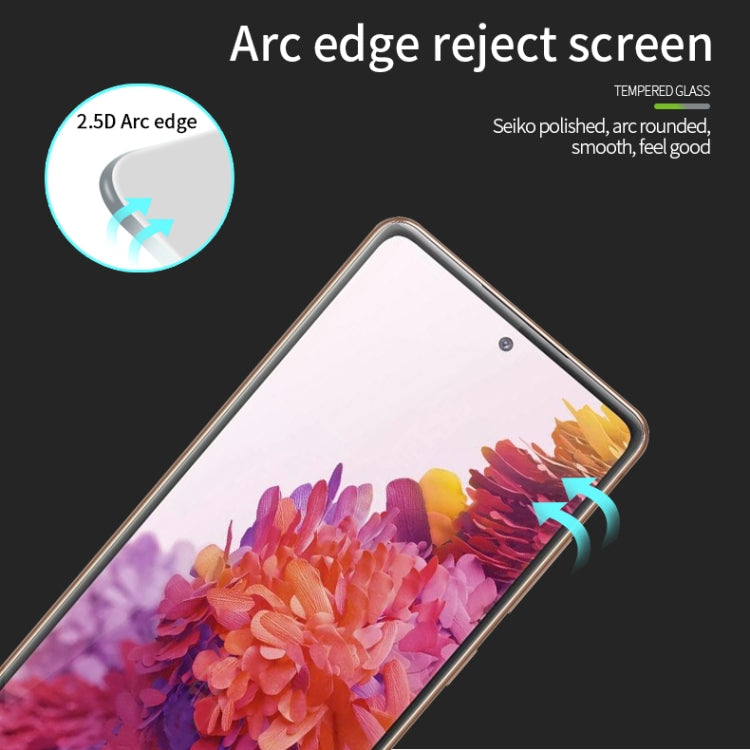 For Samsung Galaxy S20 FE MOFI 9H 2.5D Full Screen Tempered Glass Film(Black) - Galaxy Tempered Glass by MOFI | Online Shopping South Africa | PMC TechLife | Buy Now Pay Later Mobicred